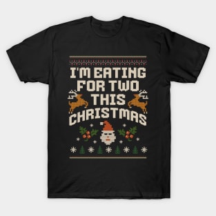 Christmas Pregnancy Announcement T-Shirt